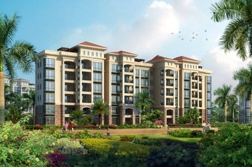 天津宝坻 金地新城大境南北通透 两居 83㎡ 户型图