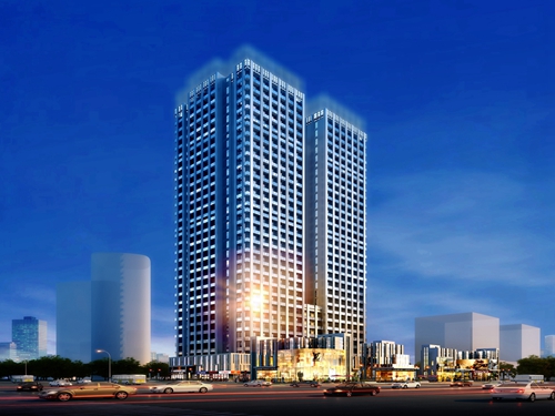 天津宝坻 金地新城大境南北通透 三居 93㎡ 户型图